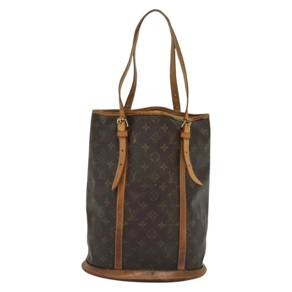 LOUIS VUITTON Monogram Bucket GM Shoulder Bag M42236 LV Auth 52335 - Picture 3 of 16